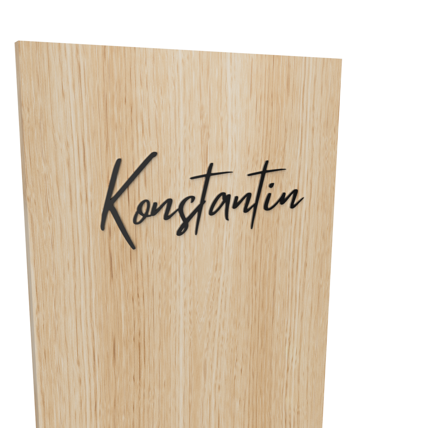 Personalisiertes 3D-Namensschild Aus Acryl – Individueller Schriftzug Als Türschild Oder Wanddekoration